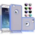 thumbnail image 1 of Étui iPhone 6S, Étui iPhone 6, [Rouge/noir] Caoutchouc Robuste Double Couche Plastique Résistant aux Rayures Étui Rigide pour iPhone 6S / 6 4.7 Pouces, 1 of 3