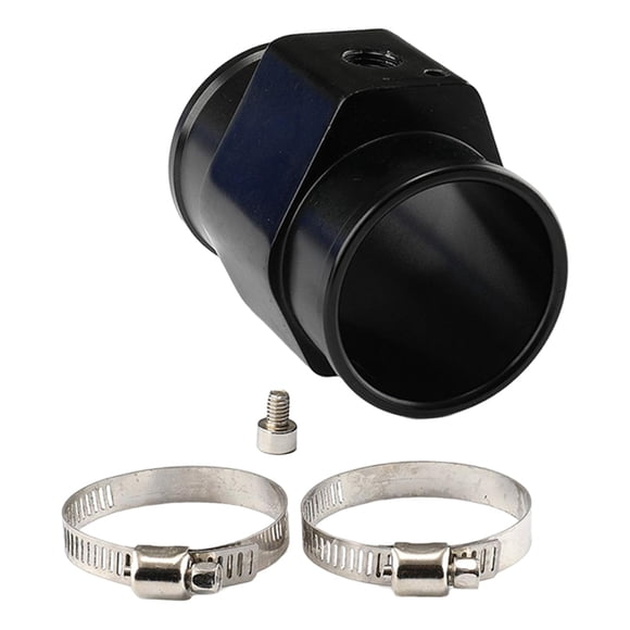 Water Temp Meter Joint Pipe, Aluminum Alloy Temperature Gauge Sensor Adapter Replace , 28MM