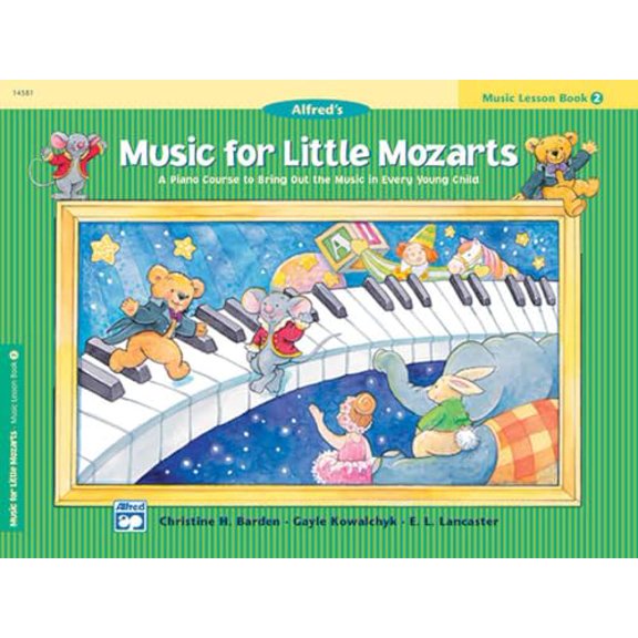 Pre-Owned Music for Little Mozarts Music Lesson Book, Bk 2: A Piano Course to Bring Out the Music in Every Young Child, 9780882849690, 0882849697, Paperback,