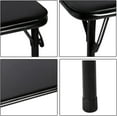 thumbnail image 4 of VECELO 23.8" Kids Folding Square Table, Portable Game and Activity Table for Indoor or Outdoor, Black, 4 of 7
