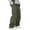 P-94 Army Lime Green, variant on Black Pants for Mens Summer Fall Cargo Track Gym Casual Running Ruched Paperbag Straight Leg Elastic Waist Basic Long Leg Pants Man 2026 Clothes Trendy Y2K XL