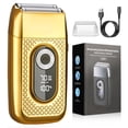 thumbnail image 1 of mmirethe Portable Beard Trimmer For Convenient Grooming On Go 3 ADJUSTABLE SPEED Travel Lock FunctionThe gold, 1 of 6