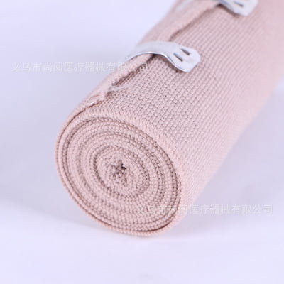 kurtrusly High Elastic Bandage Emergency Bandage Wound Dressing Bandaging Physical Exercise Protector - 7.5cmx4.5m