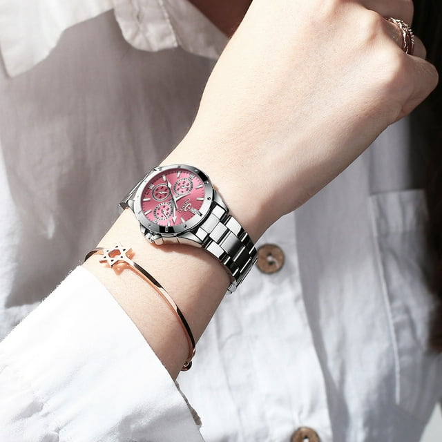 Reloj impermeable para mujer, reloj de estudiante, reloj de pareja, reloj de cuarzo para mujer