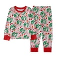 thumbnail image 5 of Gaexia Kids Christmas Pajamas Cotton Long Sleeve Matching Holiday Set Toddler Boys Girls Kids Xmas Jammies, 5 of 5