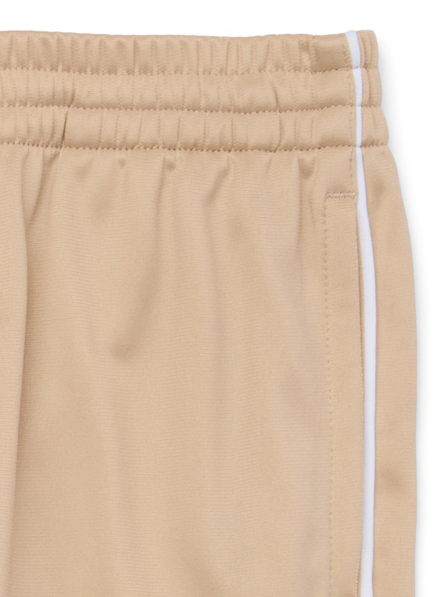 Cheetah Boy's Athletic Pull-On Tricot Jogger Pants, 2-Pack, Sizes 8-18 Husky