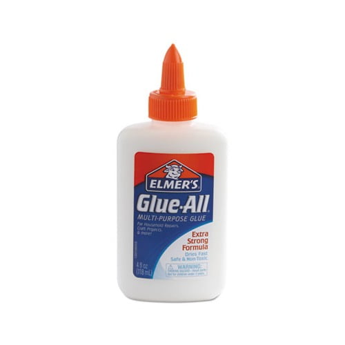 Glue-All White Glue 4 oz, Dries Clear