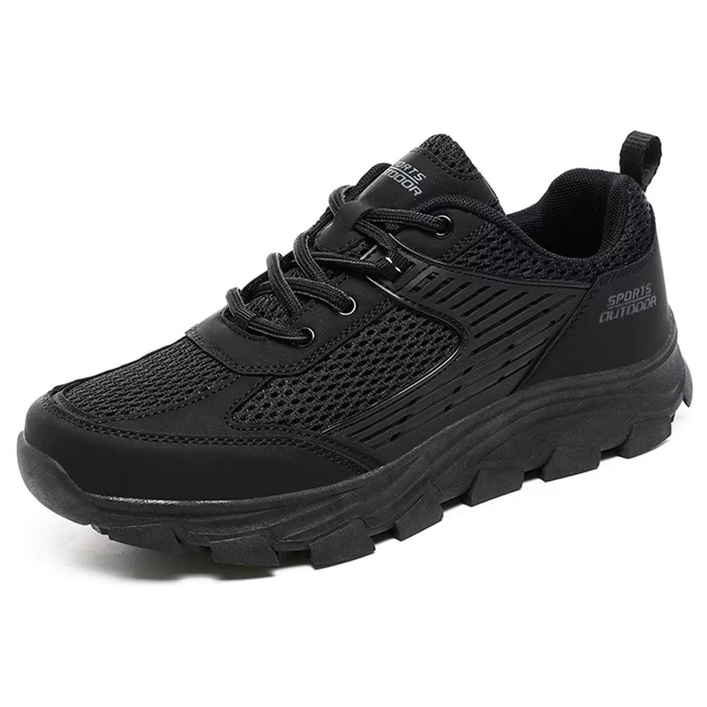 Mens Sneakers Leather Running Shoes Trainers Sneaker Casual Hiking Shoes