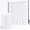 White-120"W x 600"L (Pack of 10), variant on 10x10 Ft Blackdrop Curtain Panels For Parties Thick Polyester Wedding Drapes Birthday Photographyground Party Home Decorations