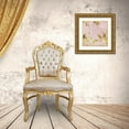 thumbnail image 3 of Carson, Danielle 12x12 Gold Ornate Wood Framed with Double Matting Museum Art Print Titled - Nature Gold on Pink Blush III, 3 of 4