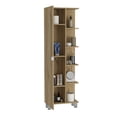 thumbnail image 4 of Shallow Shelves & Covered Cabinet - Freestanding Bathroom Storage Option, 4 of 4
