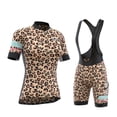 thumbnail image 2 of Women's Urban Leopard Print Jersey &amp; Bib Shorts, 2 of 9