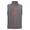 GREY, variant on Mens Softshell Vest Fleece Windproof Water Resistant 6 Pockets for Hiking Black S