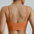 thumbnail image 5 of Lixiuxyad Women's Comfortable Running Fitness Yoga Tank Top No Steel Ring Sports Bra,Bras for Women Gold S, 5 of 7