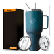 thumbnail image 1 of Vasos Térmico  Bloosom 30oz Termo Taza Acero Inoxidable Botellas Agua Azul Oscuro, 1 of 4