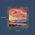 thumbnail image 2 of Sympathy Gift Picture Frames In Memory of Loved One, Memorial Gifts to Add to Your Sympathy Gift Baskets or Condolence Card, Loss of Father Gift, Bereavement Gifts, "Your Smile" Framed Poem 8658BW, 2 of 8