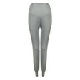 thumbnail image 5 of Efsteb Women's Maternity Pants Workout Sports Joggers Sweatpants Casual Comfy Stretchy Pregnancy Pants (Gray,L), 5 of 8