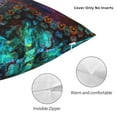 thumbnail image 3 of Pofeuu Mandala Colorful Print Double-sided plush pillowcase Square Throw Pillow Covers Pillows Cover for Living Room Bedroom Sofa Couch Cushion Cover（No pillow core）-18"x18", 3 of 7