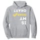 thumbnail image 1 of MHFRRA Sudadera con Capucha Estampada Elegante para Atuendos Casuales y Deportivos, Ideal para Uso Diario, Tela Cómoda y Duradera, Adecuada para Todas Las Estaciones, para Estar A La Moda Gris claro, 1 of 2