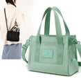 thumbnail image 2 of Bolsos cruzados para mujer, de hombro, mini bolsos de mano de tela de nailon, diseño de nicho, gran capacidad, para mamás, bolsos bento, 2 of 5