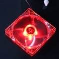 thumbnail image 2 of New Arrival Quad 4 LED Light 120mm PC Computer Case Cooling Fan Mod Easy Installed Fan 12V, 2 of 8