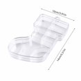 thumbnail image 2 of Clear Plastic Storage Box with Dividers for Christmas Ornaments, Beads, and Holiday Crafts, Desktop Organizer for Tiny Toys and DIY Jewelry Supplies, 2 of 4