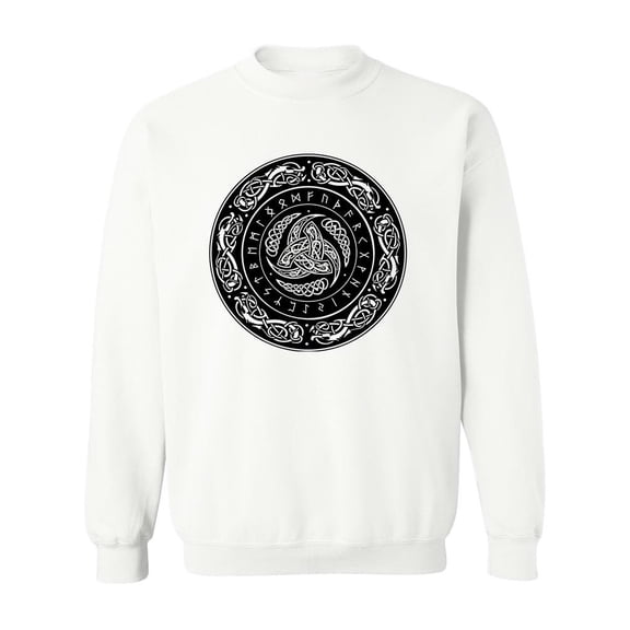 Triple Horn Of Odin . Sweatshirt Men -Image by Shutterstock, Male Small