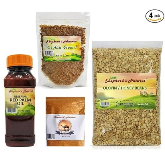 HATF'S SHEPHERD'S NATURAL Oloyin Beans Made Easy Kit, Serves 4-6