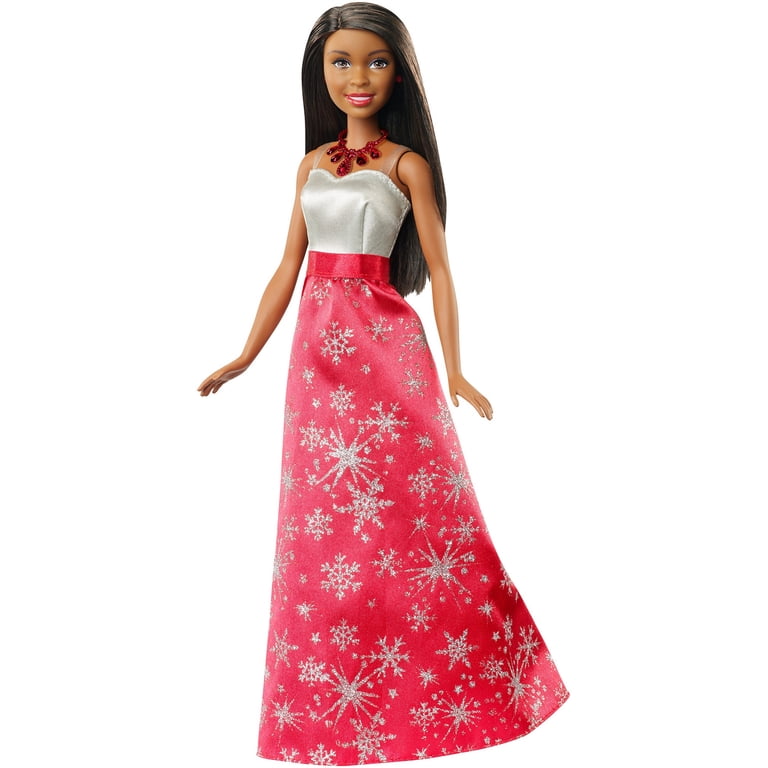 christmas barbie dress up Christmas Carol Barbie Doll