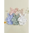 thumbnail image 5 of AceBaby Baby Girl Floral 2Pcs Outfits Toddler Summer Shorts Set for 3-24M,95% Cotton, 5 of 10