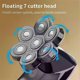 thumbnail image 5 of 5 In1 7D Electric Men's Electric Hair Clipper With Rechargeable Bald Head 7 Floating Head Beard Nose Hair Trimmer Razor Clipper, 5 of 5