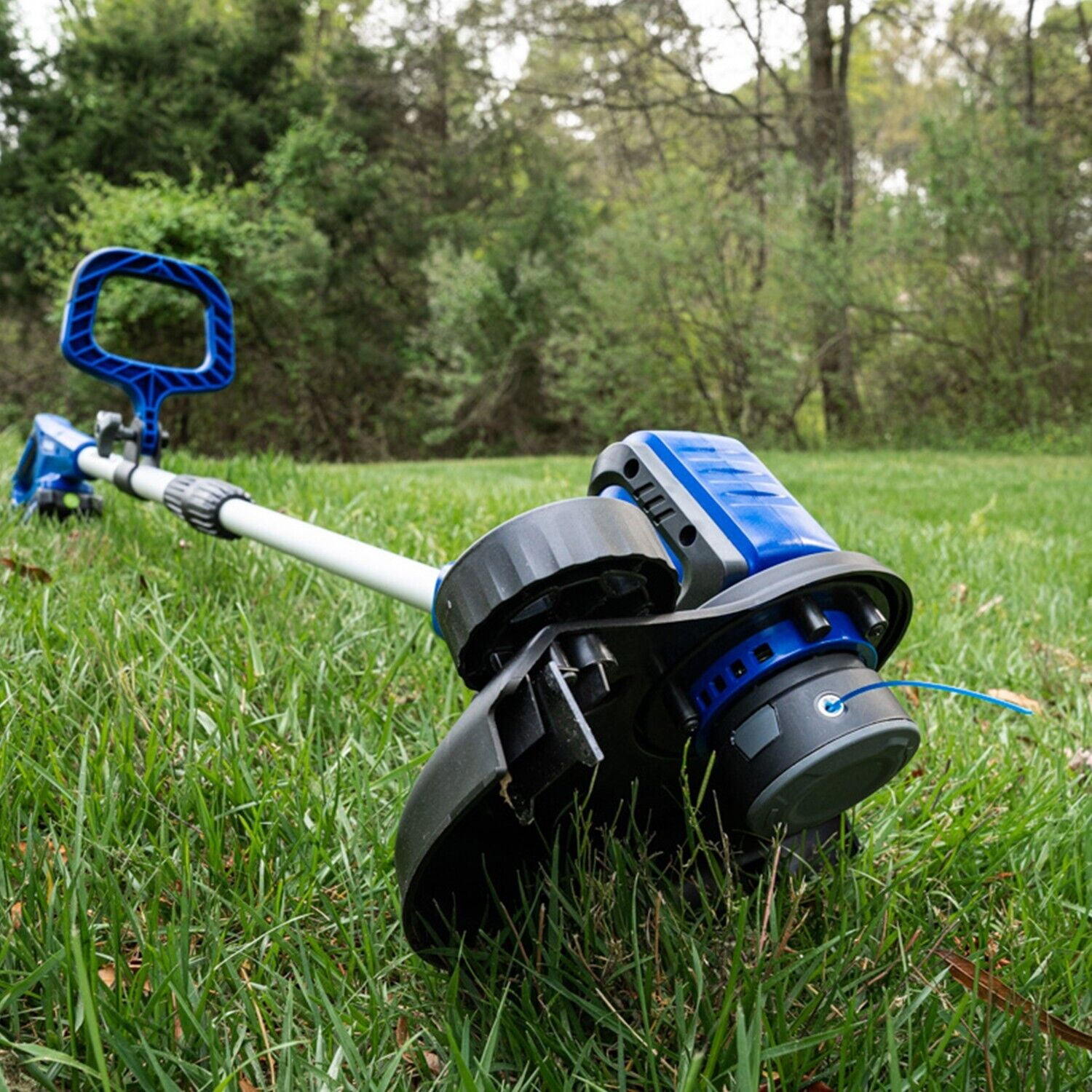 Wild Badger Power 20V Weed Eater & Trimmer Set, 2×2.0Ah Batteries, Cordless Lightweight Grass Trimmer for Small Yards, Fence Lines & Easy Lawn Care