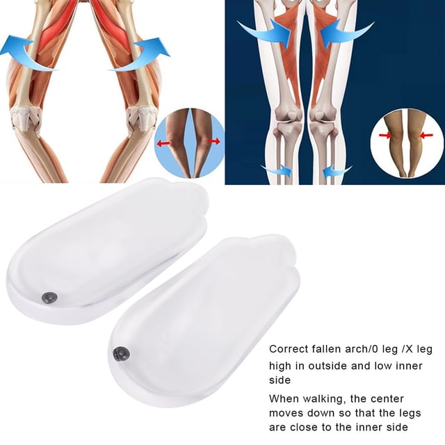 O 1 Pair O Leg Correction Insole Fallen Arch Support Soft Elastic Shoes Sole Insoles