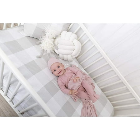 Baby Crib Set 4 Pc Crib Sheet Quilted Blanket Crib Skirt Baby