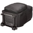 thumbnail image 4 of Mochila rodante Rockland de doble asa negra de 43 cm, 4 of 5