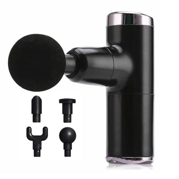 Soidarity Dispositivo de masaje Fascia, masajeador de relajación muscular ajustable eléctrico de tejido profundo portátil, accesorios de viaje para masajeadores Negro Soidarity CE003219-01