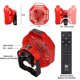 thumbnail image 2 of Ventilador de Camping Inalámbrico para Makita/Bosch/Dewalt/Milwaukee/Black Tecker/craftsman Ventilador de Batería de 14,4-18 V con Control Remoto de Luz LED para Camping, Emergencia y Lugar de Trabajo, 2 of 13