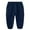 Navy, variant on Baby Boys Cargo Pants Solid Color Casual Loose Khaki Trousers With Pocket