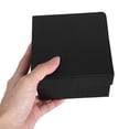 thumbnail image 3 of CIMAXIC 4pcs Elegant Necktie Boxes Thick Paper Black Protection for Anniversaries and Birthdays, 3 of 6
