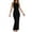 Z-Black156, variant on JIAYUE Women's Dress Sleeveless Square Collar Ankle-Length Maxi Spring Long Wedding Guest Resort Wear Vacation Casual Bodycon Summer Stylish Female Dresses