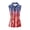 Vintage American Flag, variant on HUIACONG USA Flag Floral Vintage Print Sleeveless Golf Shirt, Long Use Golf Sleeveless Top for Athletic Outdoor, Comfort Lightweight Women's Golf Shirt