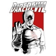 thumbnail image 2 of Mens Marvel: Daredevil Red Hero Sketch T Shirt, 2 of 5
