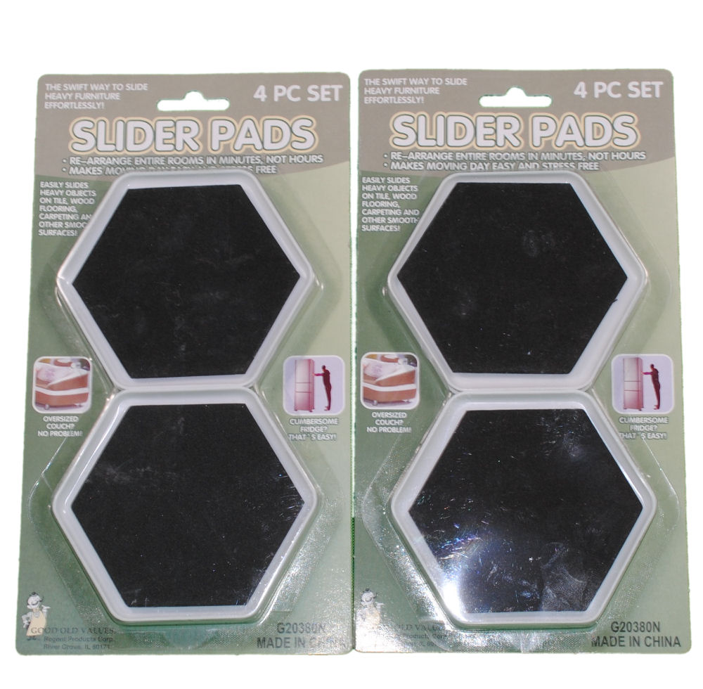 Lot of 8 EZ Move Furniture Easy Slider Pads Large Moving Mover