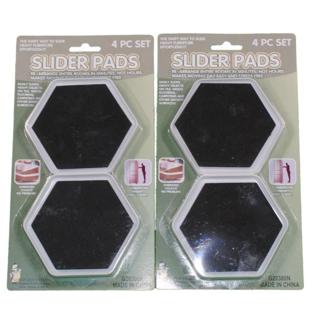 Lot of 8 EZ Move Furniture Easy Slider Pads Large Moving Mover