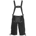 thumbnail image 3 of Lederhosen Hombres - Cuero Genuino Auténtico Lederhosen Alemán Para Hombres, Traje Oktoberfest - Corto Marrón Claro, 3 of 3