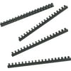 GBC ZipBind Easy-Editing Binding Spines, 1/2", 85 Sheet Capacity, Frost, 100/Pack