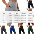 thumbnail image 3 of Xdegoge High Waisted Biker Shorts with Side Pockets for Women Tummy Control Yoga Shorts for Women Workout Gym Athletic Running Compression Spandex Activewear, 3 of 5