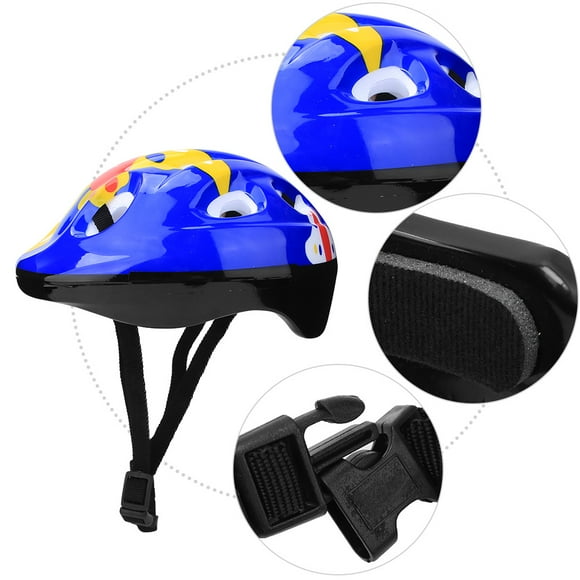 casco de ciclismo casco protector de cabeza con hebilla de seguridad ajustable duradero casco para niños resistente para patinaje en bicicleta anggrek otros