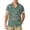 #147-Green, variant on Men's Abstract Print Short Sleeve Casual Button-Down Shirt Sky Blue XL Gifts for Father