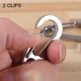 thumbnail image 3 of 2 Pack Dog Tag Clips, Stainless Steel Pet Id Tag Holder For Dog/cat _jiue, 3 of 5